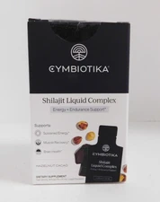 CYMBIOTIKA Shiljit Liquid Complex Brand New In Box! Exp 08/26  12 Count