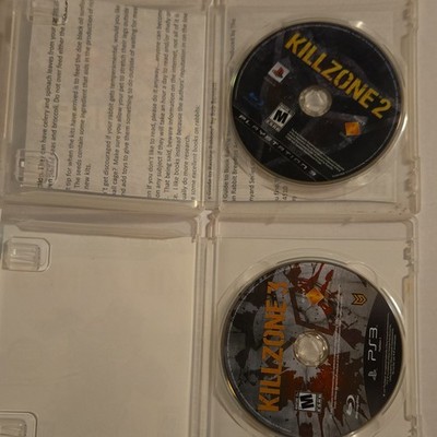 Sony Killzone 2 & Killzone 3 Sony PlayStation 3 Shooter Manual Move 3D NTSC-U/C