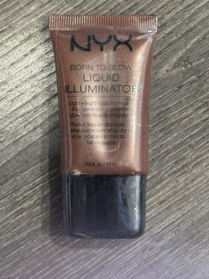 NYX  Born To Glow Liquid Illuminator LI04 Sun Goddess 0.6 oz Brand New Sealed