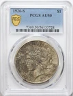 1926-S $1 Peace Silver Dollar PCGS AU50 - Toned - San Francisco Mint Coin