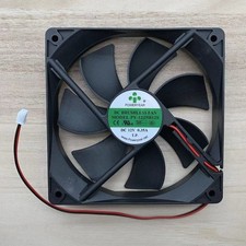 POWERYEAR PY-1225H12S DC 12V 0.35A 4.2W 120x120x25mm Cooling Fan 2-wires