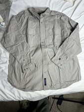 .511 Tactical Military Issue Tactical Long Sleeve Button Down Shirt Vented xl
