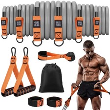 Resistance Bands with Handles, 300 LBS Heavy Duty Exercise Bands for Working ...