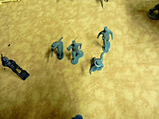 4 Marx US 7th Cavalry unpainted 1/32nd for FT Apache Dec. Listing 