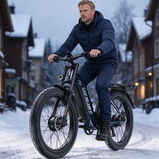 Offroad 2000W Elektrofahrrad E-Mountainbike 48V 25Ah Dual Motor 26 Zoll E-bikes