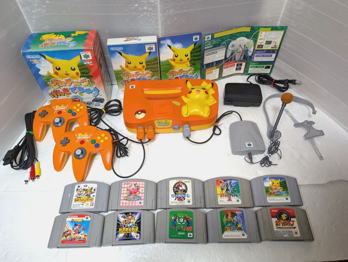 Nintendo 64 NTSC-J Orange Video Game Consoles for sale | eBay