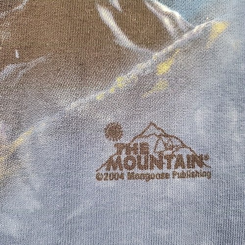 VTG 2004 Fire Breathing Dragon The Mountain Tie Dye T Shirt Sz XL Relax Fantasy - Picture 4 of 10