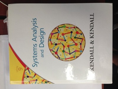 Systems Analysis and Design by Kendall, Kenneth,Kendall, Julie, Good Book
