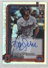 2025 Topps Chrome Logofractor Edition Rookie Daniel Schneemann #RA-DS Auto 14dq