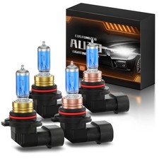 Fits for 2001-2015 Toyota Corolla Halogen Headlight Bulbs Combo, Ultra Bright...