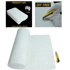 High Temperature Ceramic Fiber Insulation Blanket 1x16x48 inch For Multiple Uses