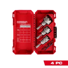 Carbide Hole Cutter Kit (4-Piece)