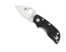 Spyderco Chicago Folding Knife, 440C Steel Blade and LinerLock - PlainEdge -G-10