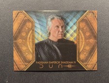 2024 Topps Chrome Dune - Emperor Shaddam IV Walls Wave Refractor 05/10