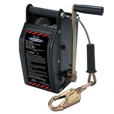 Werner T510045 Industrial Hand Winch Hoist 450 lbs 60 ft Steel Cable