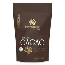 Sunwarrior Organic Cacao Powder | Baking & Smoothie Additive | 225g Pouch