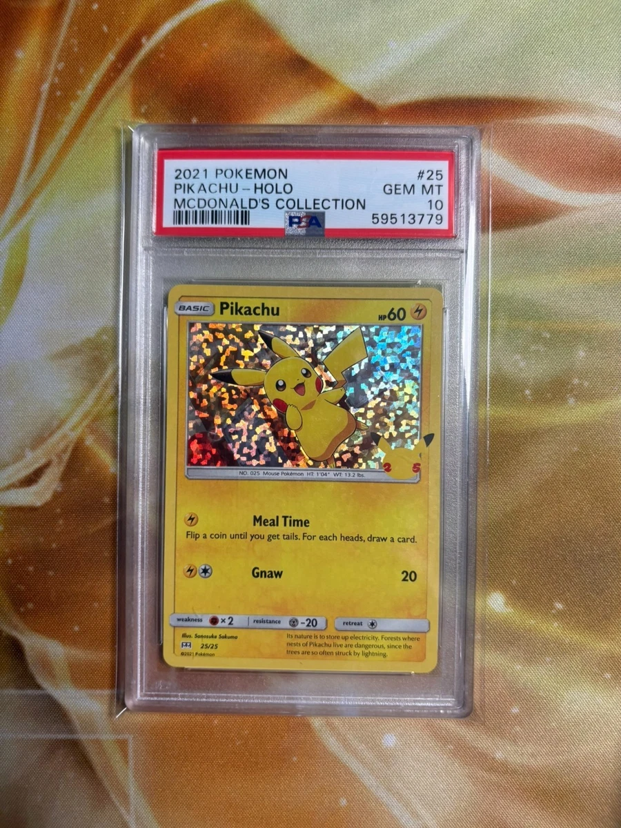 Pokémon TCG McDonald's Grade 10 Individual Trading Card Games for
