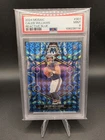 2024 Panini Mosaic - Rookies Caleb Williams Reactive Blue Mosaic Prizm PSA 9