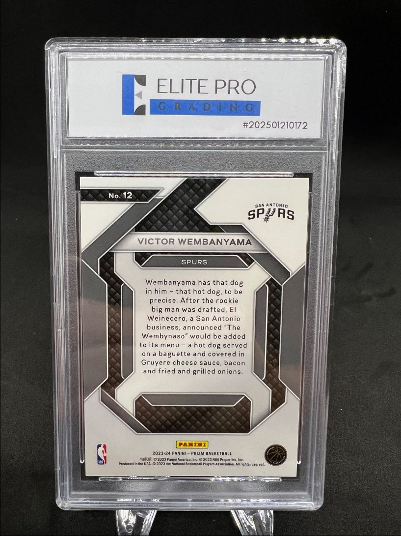 2023-24 Panini Prizm - Emergent Victor Wembanyama #12 (RC