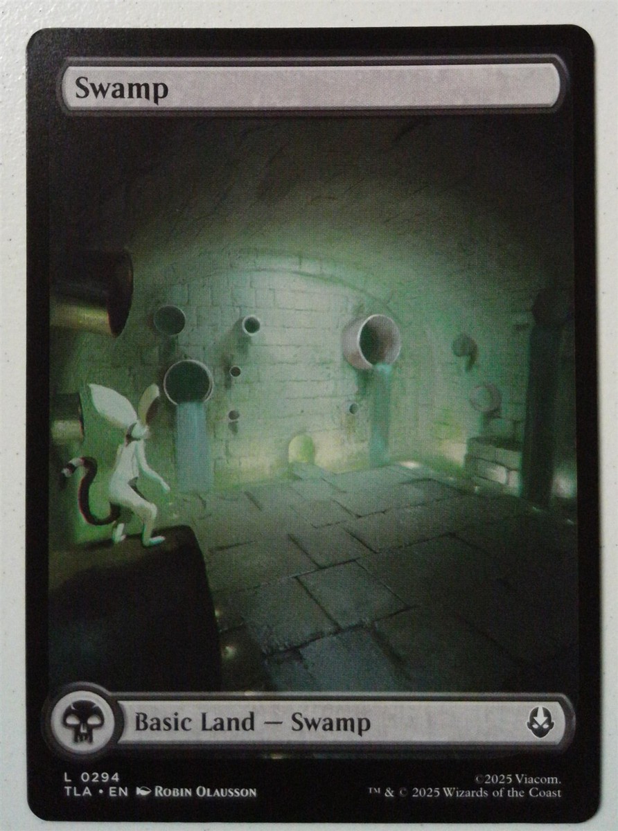 Swamp 0294 *Full Art Basic Land* Magic MtG x1 Avatar: The Last