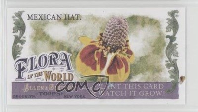 2011 Topps Allen & Ginter's Flora of the World Minis Mexican Hat #FOW-4 6p7
