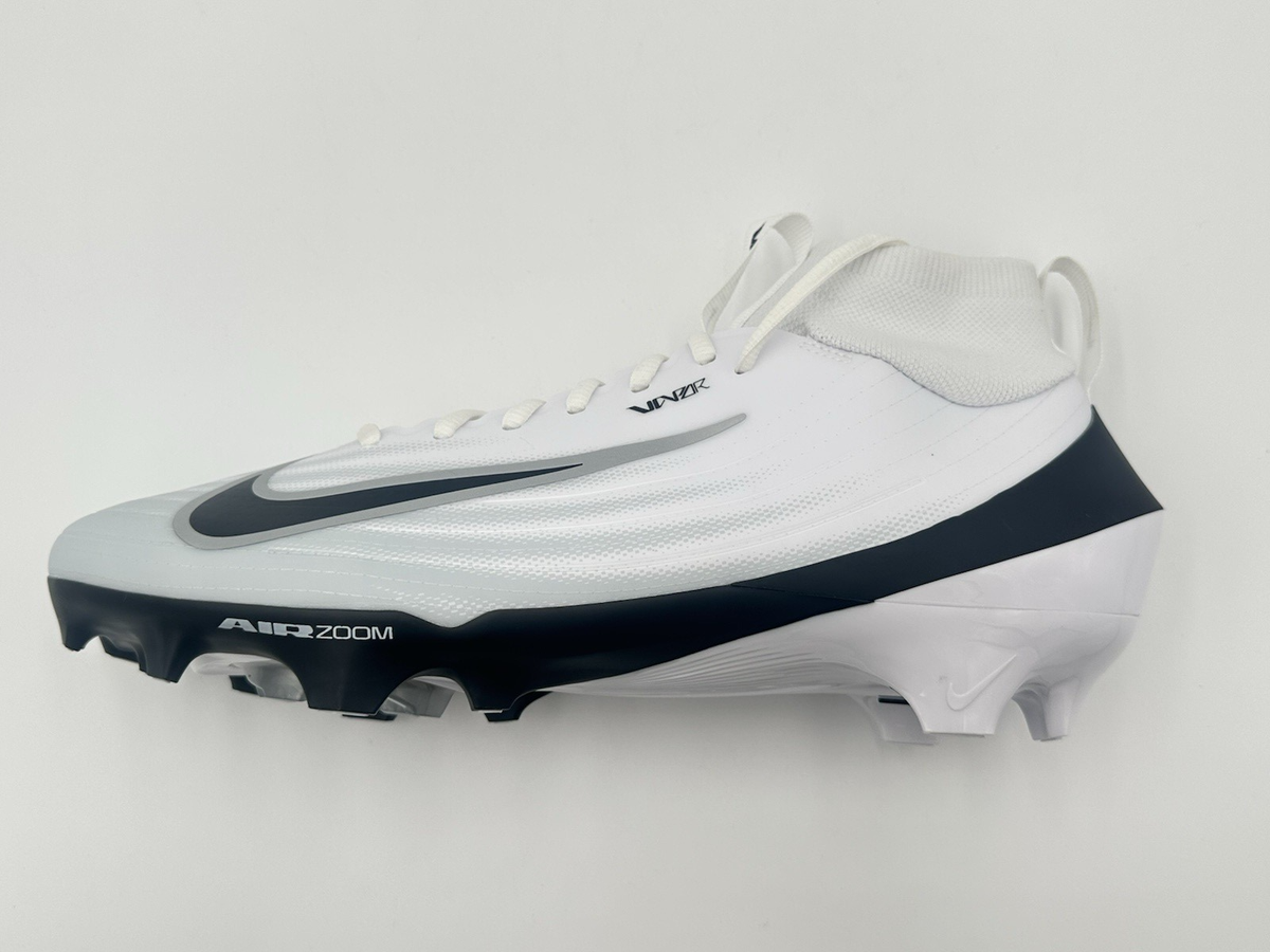 Nike Zoom Air Vapor Pro 1 Men's Size 12.5 White Black Football