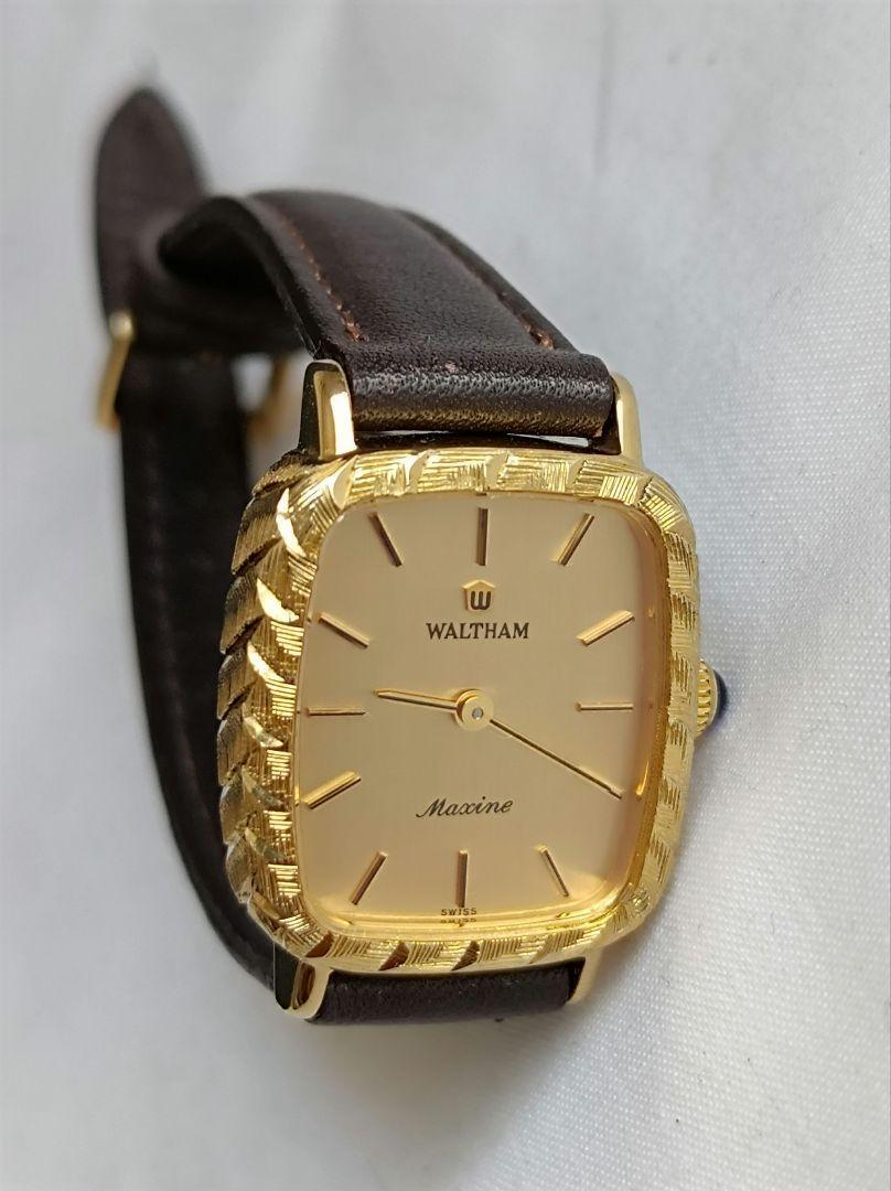 WALTHAM Maxine manual windig Women's watch Ivory dial | eBay