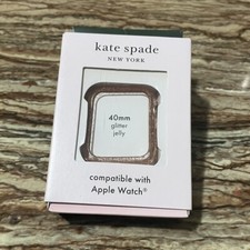 Kate Spade Apple Watch Rose Glitter Jelly Protective Cover Fits Apple Watch 40mm
