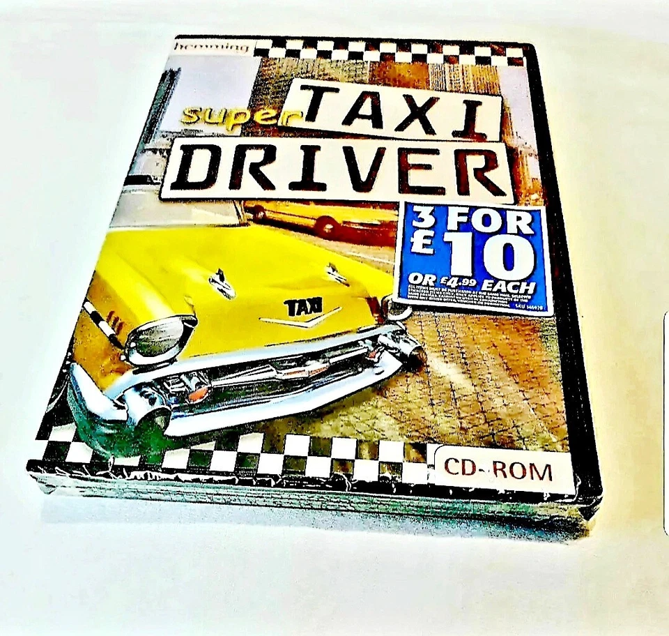 Super Taxi Driver (2000) | CD-Rom | PC Game | Windows 95 | Windows 98 | Hemming - Image 2 of 4