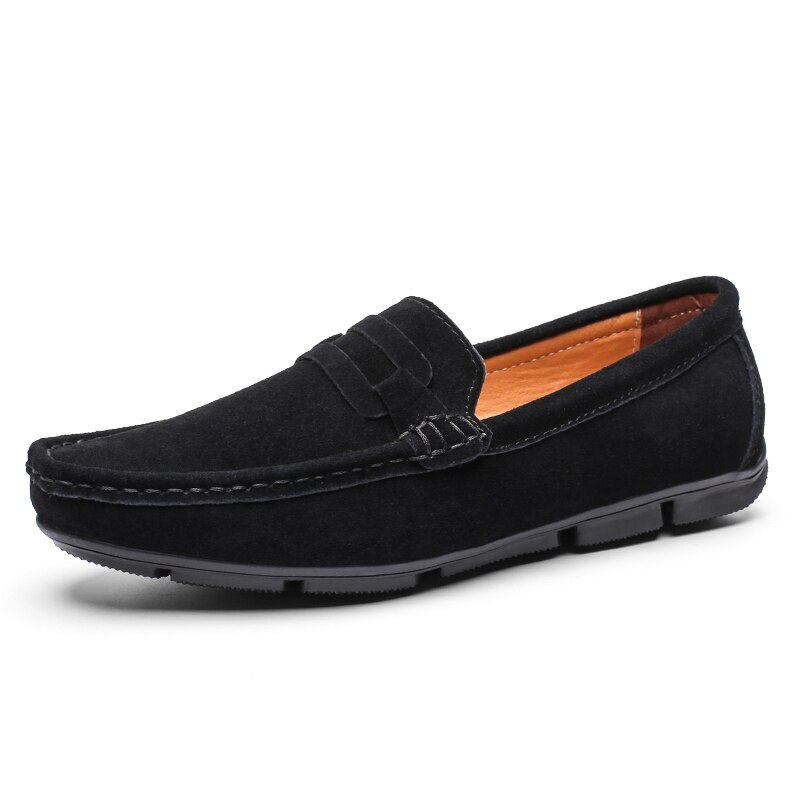 Classic Black Leather moccasin Men\'s Slip-On Loafers
11/11.5 Genuine Leather Men main image 4