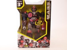 Cybotronix M.A.R.S. Motorized Attack Robo Squad Black Red Toy Robot XXS New