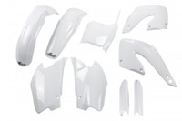 Kit Kunststoffverkleidungen Honda CR 125 / 250 2000 - 2001 Weiß Ufo Plast Voll