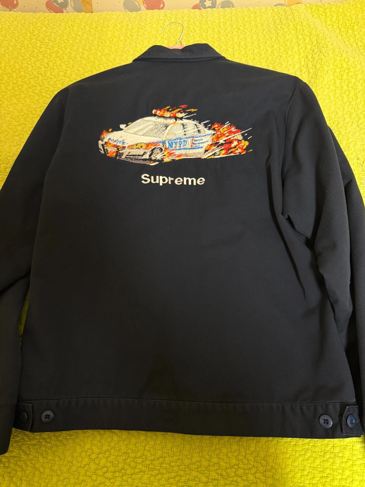 Veste brodée voiture Supreme Cop taille M
