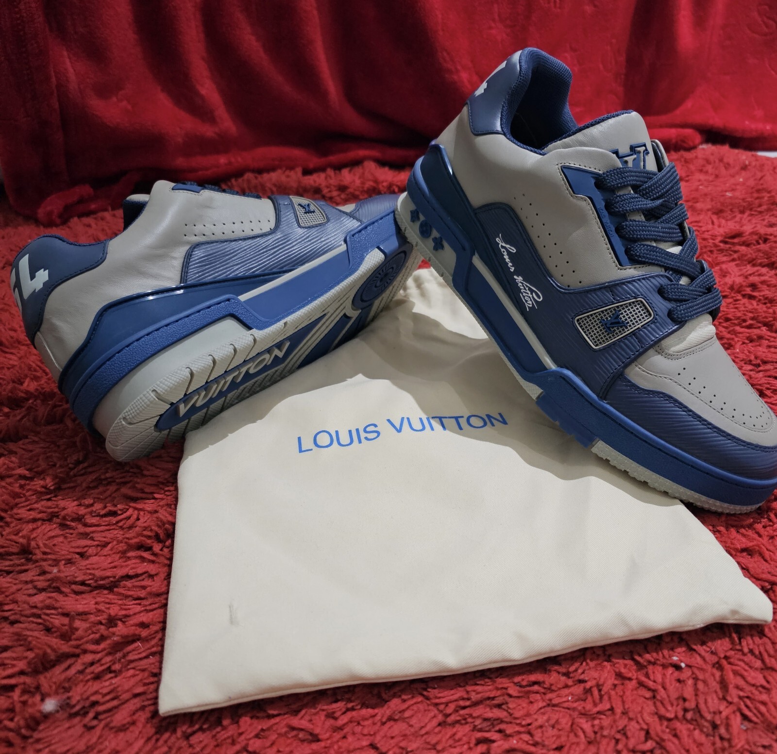 louis vuittons men shoes 8.5 new eBay