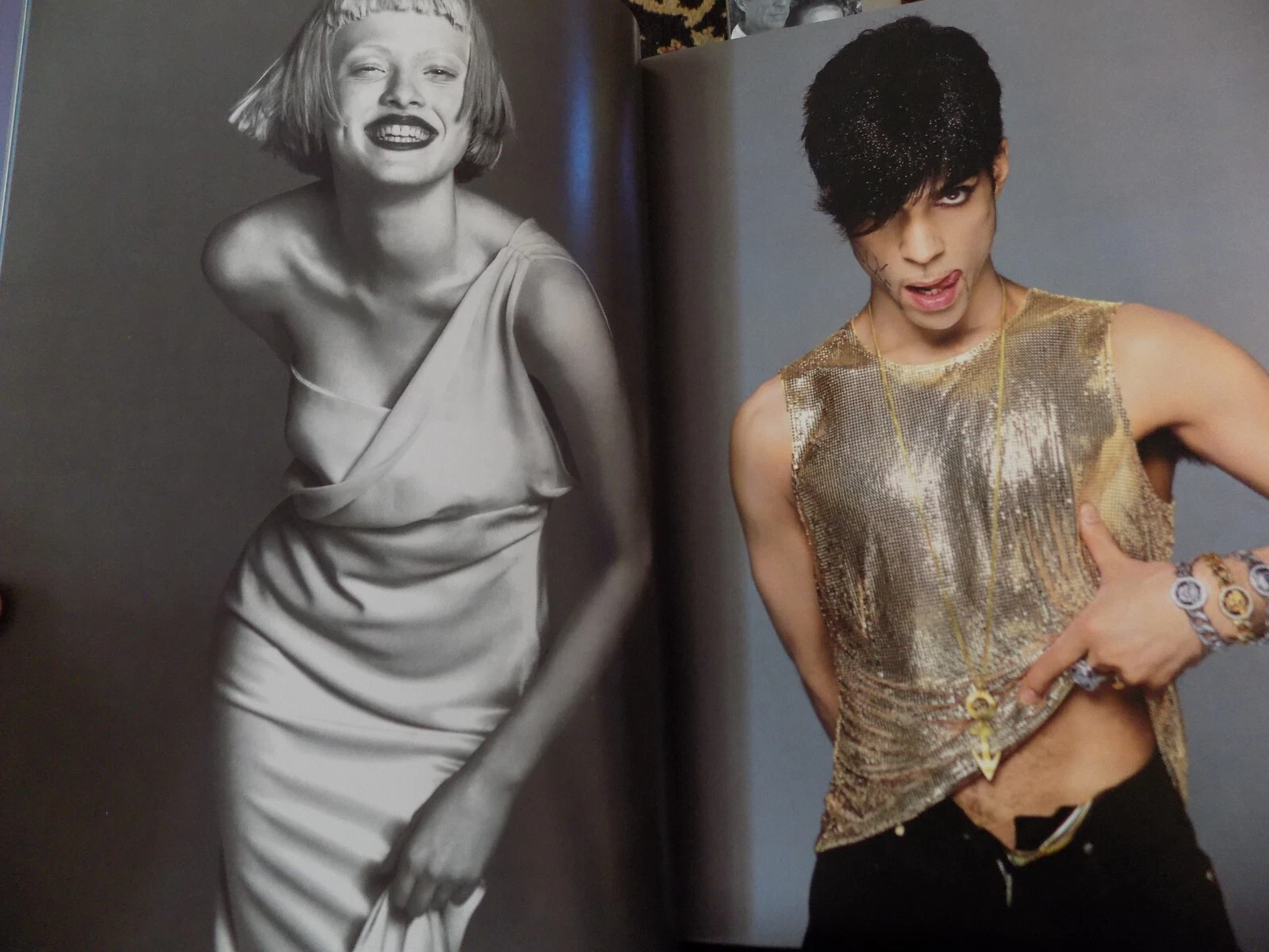 The Naked & The Dressed: 20 Years Of Versace By Avedon First Edition Hardcover