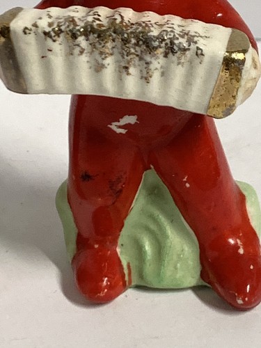 Vtg 1950’s Rare Napco Japan RED DEVILS HARP ACCORDION Music Salt Pepper Shakers - Picture 8 of 9