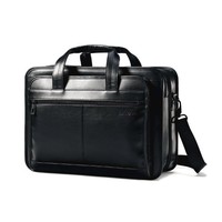 Samsonite Leather Expandable Briefcase (black), New, Free Shipping on sale Samsonite Leather Expandable Briefcase (black), New, Free Shipping on sale