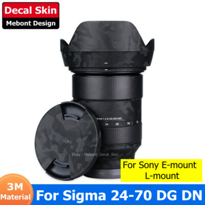 For Sigma ART 24-70mm F2.8 DG DN Decal Skin Vinyl Wrap Film Camera