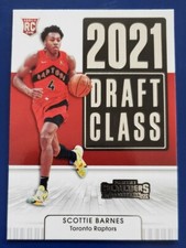 2021-22 Panini Contenders Draft Class Scottie Barnes Toronto Raptors #4 RC