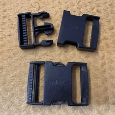 BRITISH ARMY ITW NEXUS QD SIDE RELEASE ACETAL PLASTIC PLCE BELT BUCKLE BLACK