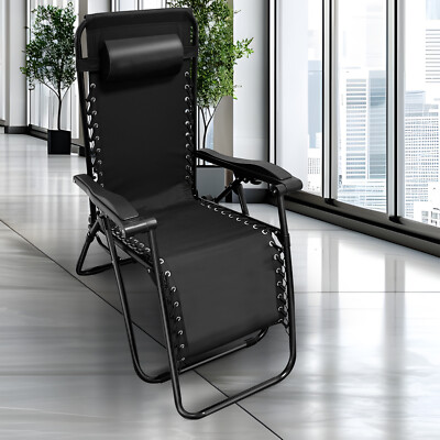 Zero Gravity Camping Chair- Portable Patio Lounger for Adults