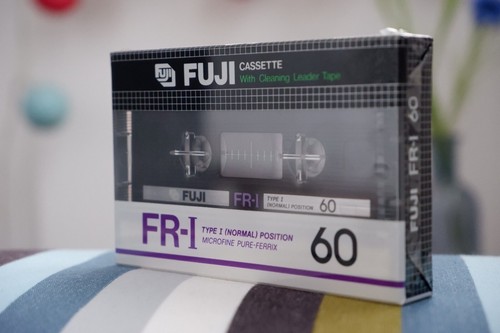 FUJI FR-I 60 de 1982-1984, Made in Japan, High End Superferro Tape, EMBALAJE ORIGINAL - Imagen 2 de 3