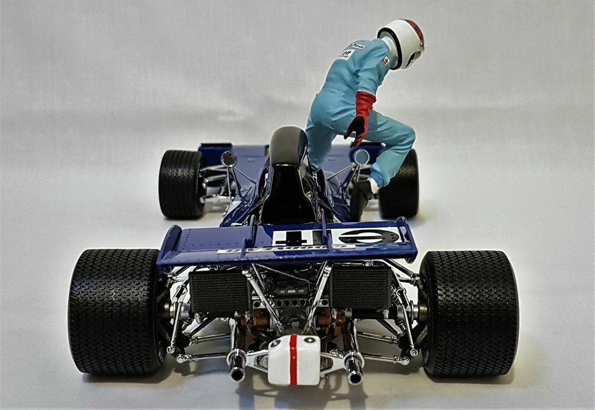 Exoto Tyrrell Ford 003 F1 race car 1:18 Jackie Stewart 1971 Exoto Tyrrell Ford 003 F1 race car 1:18 Jackie Stewart 1971