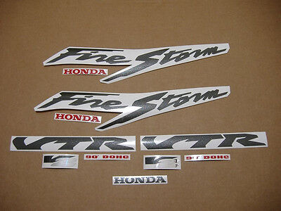 VTR 1000f Firestorm 1998 1999 complete decals  stickers  kit  