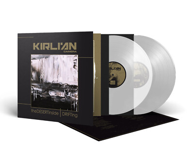 KIRLIAN CAMERA The Desert Inside / Drifting - 2LP / Clear Vinyl (2023)