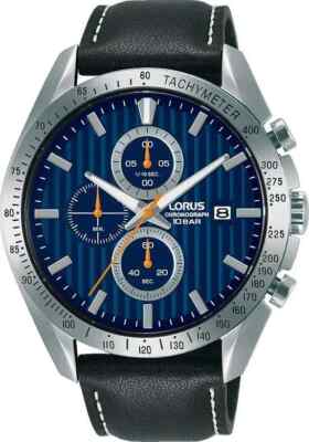 LORUS Armbanduhr Herren RM311HX9 Quarz Chronograph Mineralglas 45mm   Nr 7