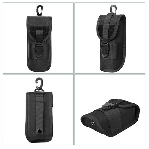 Tactical Sunglasses Case Eyeglasses Sturdy Carrying Case with Belt Clip - Picture 2 of 8