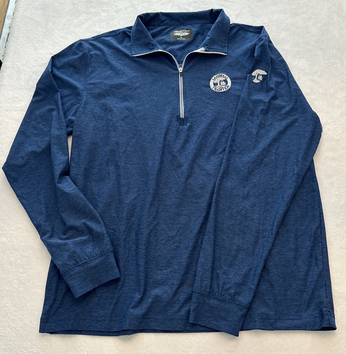 Straight Down LARGE Golf Pullover Lightweight Per… - image 4