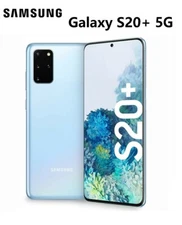 Samsung Galaxy S20+ Plus 5G SM-G986U 128GB Unlocked Smartphone OPEN BOX Blue US