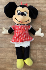 30" Vintage Minnie Mouse Walt Disney characters Plush California stuffed toys